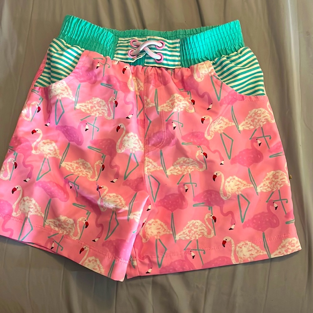 Matilda Jane flamingo trunks NWT